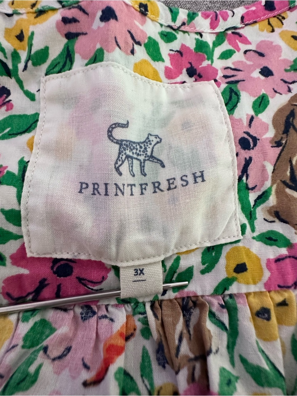 Printfresh - Bunny Trail - Pintuck Shorts Set - 3XL - Picture 2 of 5